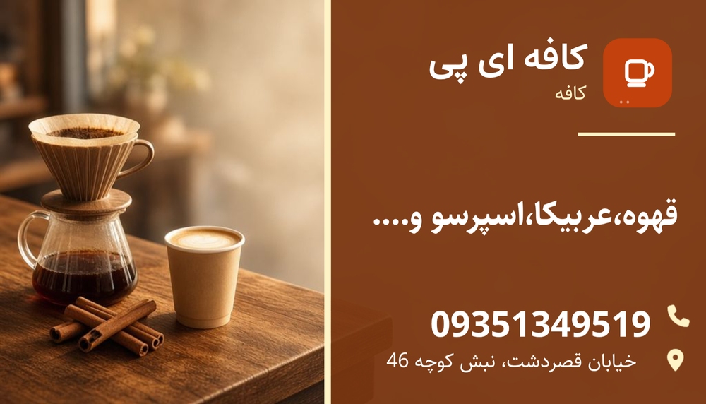 کافه ای پی قصرالدشت